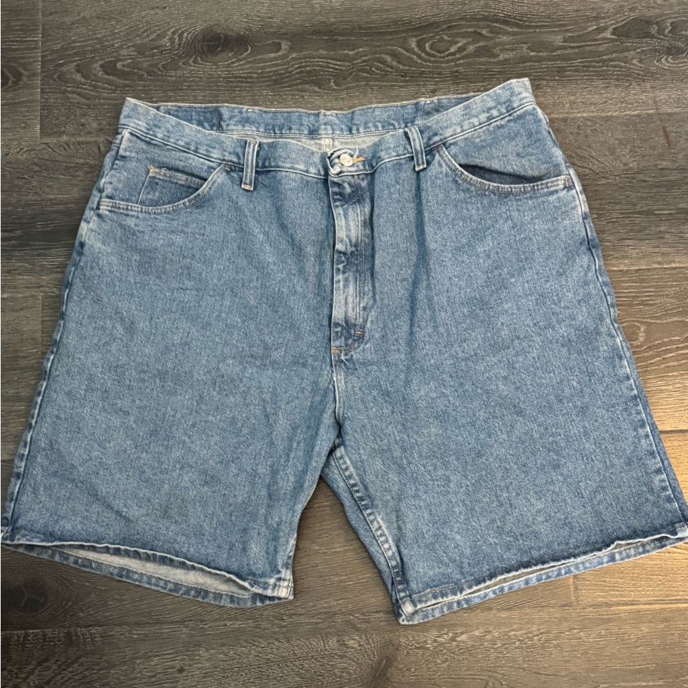 Vintage Wrangler Light Blue Denim Jean Shorts